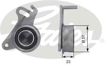 Tensioner Pulley, timing belt PowerGrip™ T42130
