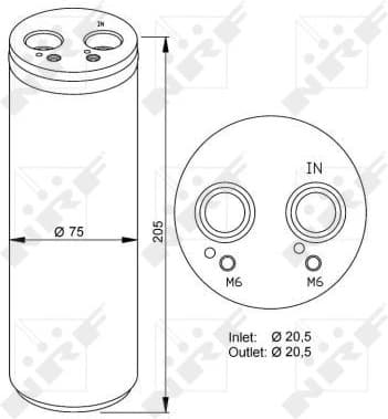 Dryer, air conditioning EASY FIT 33205