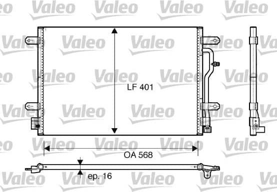 Condenser, air conditioning 817741