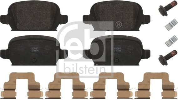 Brake Pad Set, disc brake 16626
