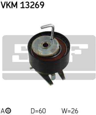 Tensioner Pulley, timing belt VKM 13269