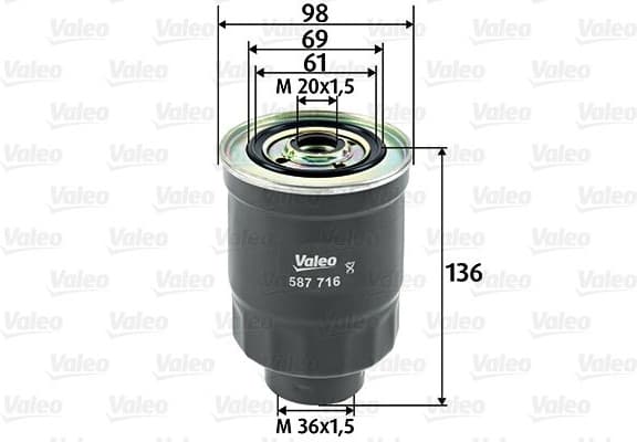 Fuel Filter 587716