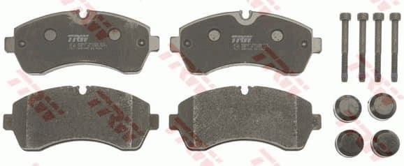 Brake pads front, Top Quality GDB1696 - image 3