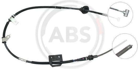 Cable Pull, parking brake K18788
