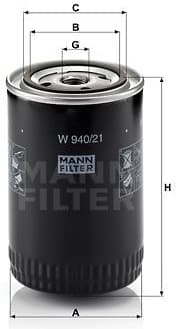 Oil Filter W940/21