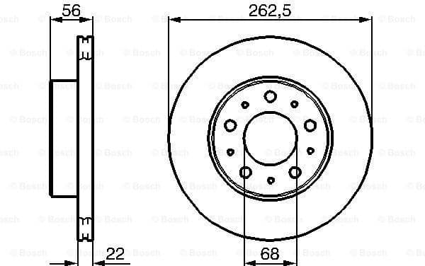 Brake Disc 0986478283 - image 2