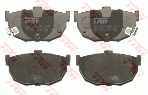 Brake Pad Set, disc brake COTEC GDB3170 - image 2
