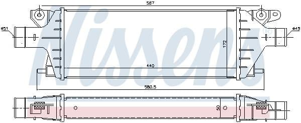 Charge Air Cooler ** FIRST FIT ** 96484