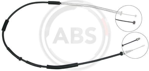 Cable Pull, parking brake K18148
