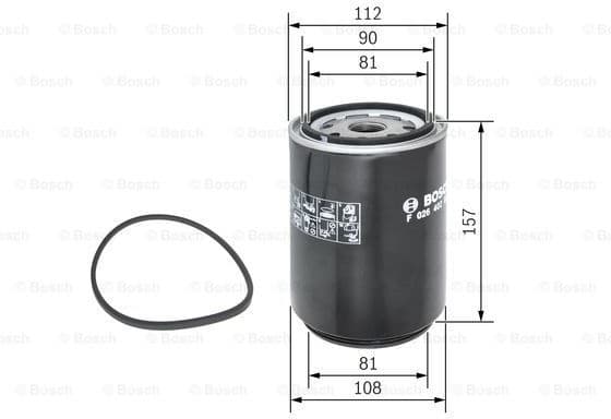 Fuel Filter F026402025 - image 5