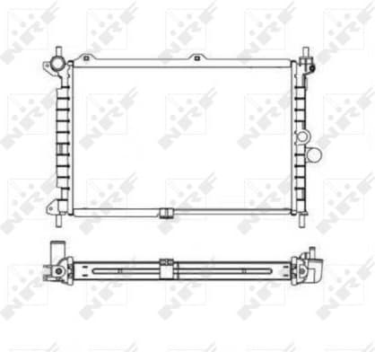 Radiator, engine cooling EASY FIT 55308 - image 6