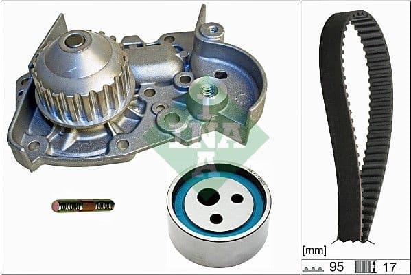 Water Pump & Timing Belt Kit 530001831
