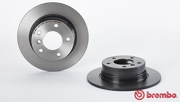 Brake discs kit rear, (2pcs), Top Quality 08.9787.11 - image 2