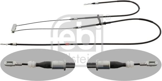 Cable Pull, parking brake 29305 - image 2