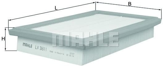 Filter air LX3811 - image 5