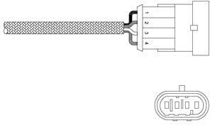 Oxygen Sensor ES20302-12B1