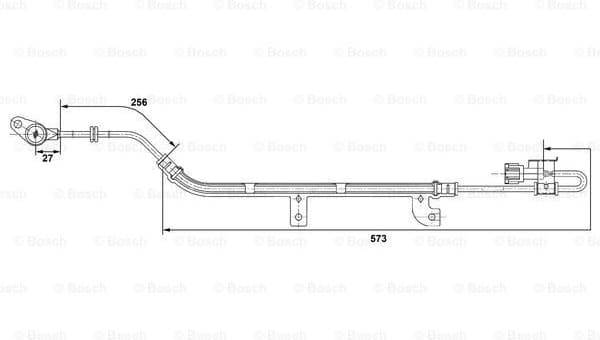 Sensor, wheel speed 0265006237 - image 5
