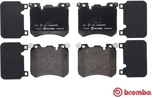 Brake Pad Set, disc brake PRIME LINE P06077 - image 2