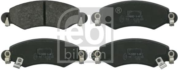 Brake Pad Set, disc brake 16387