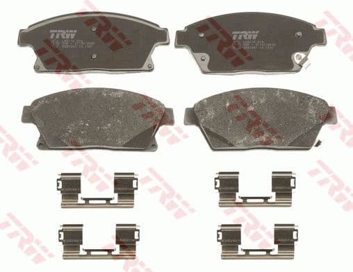Brake pads front, Top Quality GDB1847 - image 2