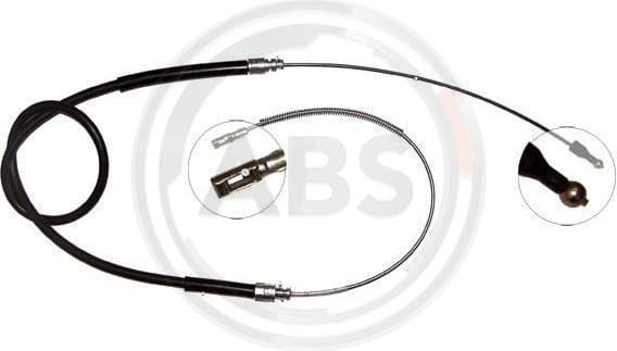 Cable Pull, parking brake K10626