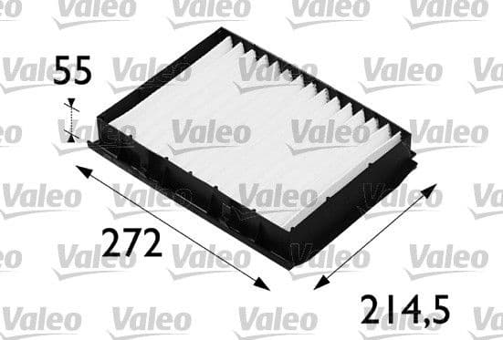 Filter, cabin air VALEO ESSENTIAL 698160