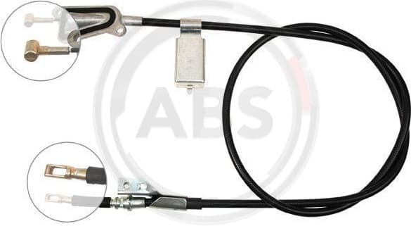 Cable Pull, parking brake K19837