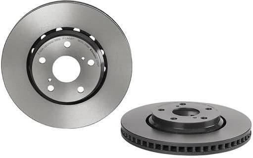 Brake Disc PRIME LINE - UV Coated 09.C710.11 - image 2