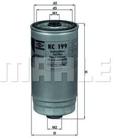 Filter diesel fuel KC199