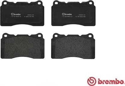 Brake Pad Set, disc brake PRIME LINE P54040 - image 2