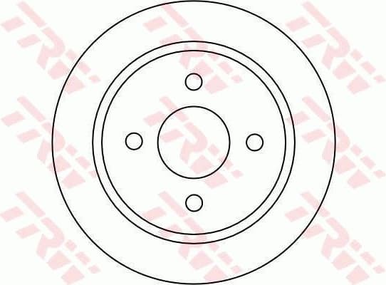 Brake Disc DF1654 - image 2