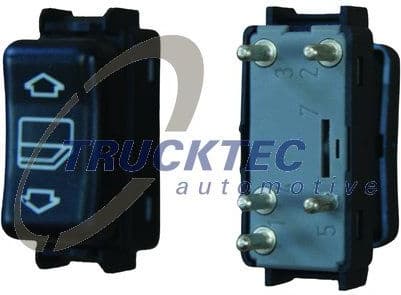 Switch, window regulator 02.58.021