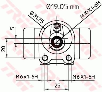 Wheel Brake Cylinder BWD135