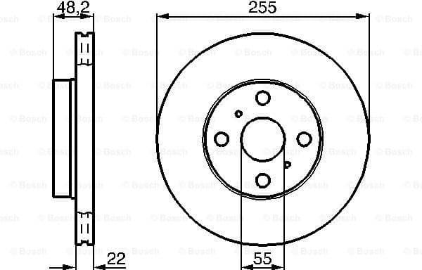 Brake Disc 0986478578 - image 5