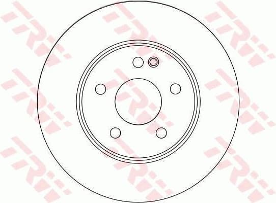 Brake discs kit front (2pcs), Top Quality DF4454 - image 4