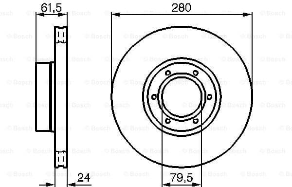 Brake Disc 0986478745 - image 5