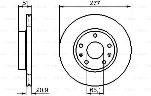 Brake Disc 0986478992 - image 5