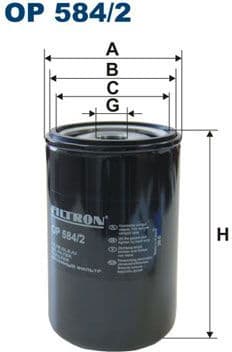 Oil Filter OP584/2