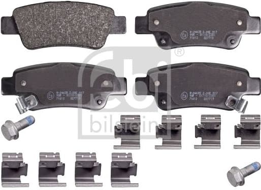 Brake Pad Set, disc brake 16805