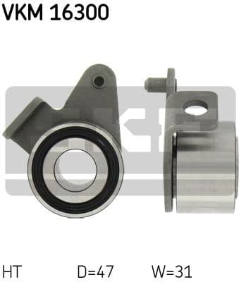 Tensioner Pulley, timing belt VKM 16300