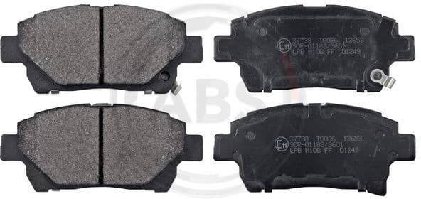 Brake Pad Set, disc brake 37738