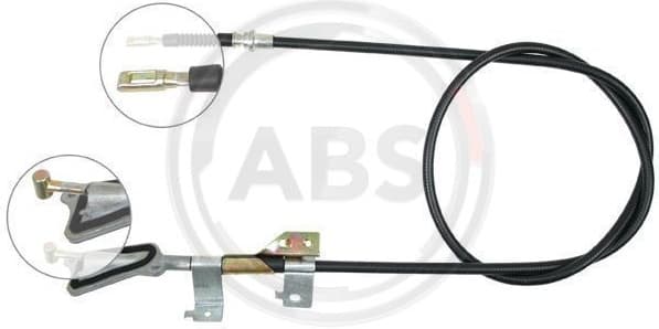 Cable Pull, parking brake K19848