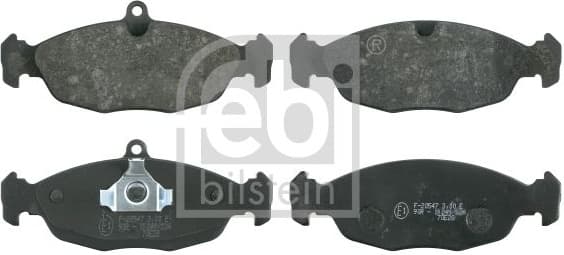 Brake Pad Set, disc brake 16055