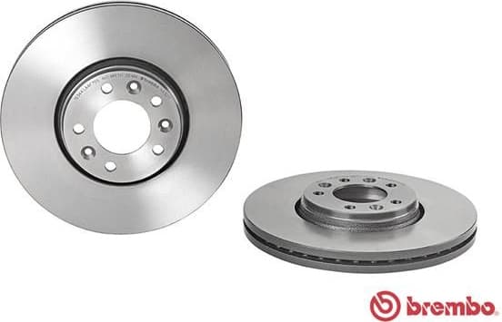 Brake disc, 1pcs FRONT, Top Quality 09.A430.11 - image 2