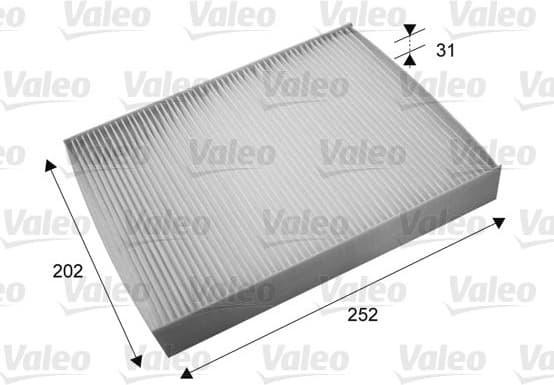 Filter, cabin air VALEO ESSENTIAL 715697