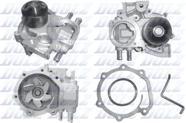 Water Pump, engine cooling S236