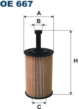 Oil Filter OE667