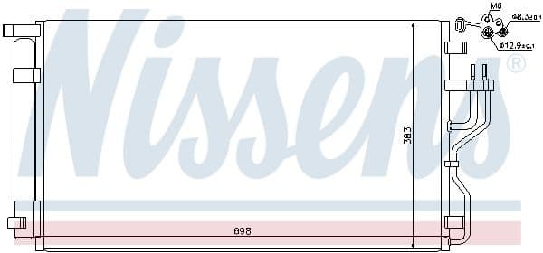 Condenser, air conditioning 940208