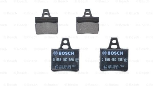 Brake Pad Set, disc brake 0986460958