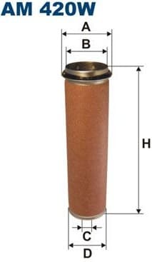 Secondary Air Filter AM420W